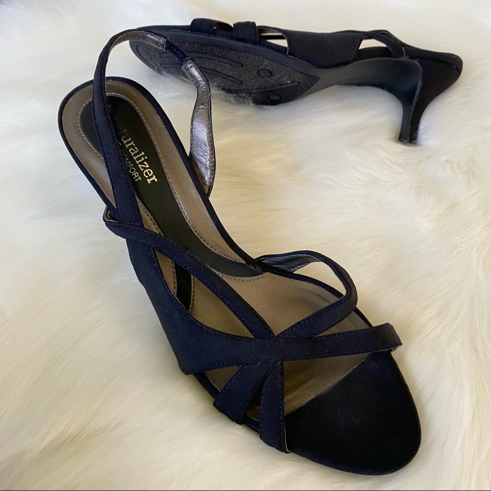Naturalizer N5 comfort Black Prissy Dressy Sandal Shoe Size 9
